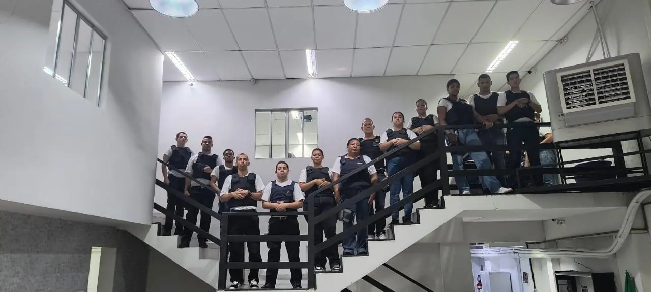 Instrutores da UZIL durante os cursos de especialização